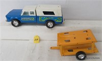 Nylint Camp-N-Cruise Pick-Up Truck, Plus Trailer