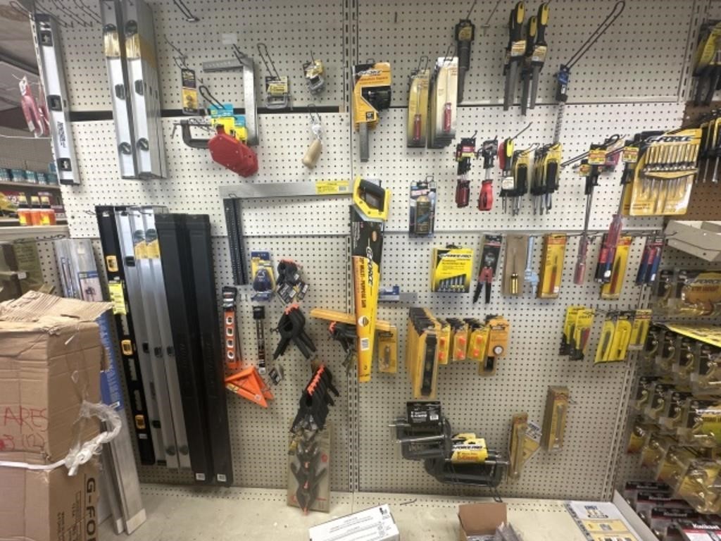 Hardware Store and Lumber Yard Retirement Sale Auction