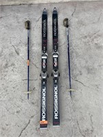 Rossignol s3 skis with Salomon s727 bindings and