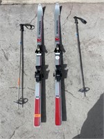 Rossignol sm competition racing skis with Salomon