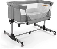 Baby Bassinet Bedside Sleeper Bedside Crib,3 in 1