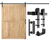 10 FT Heavy Duty Sturdy Sliding Barn Door