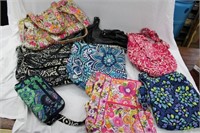 VERA BRADLEY PURSES, LUGGAGE BAG, WALLETS