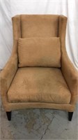 Brown Suede Robb & Stucky Study Chair Q9B