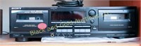 Sony stereo dual cassette deck