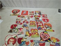 vintage valentine children cards