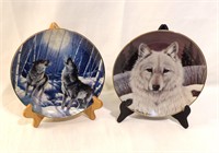 Decorative Wolf Plates