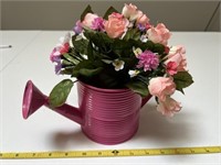 Pink Watercan Floral