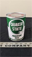 QUAKER STATE OIL CAN