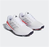 ADIDAS ZG23 GOLF SHOES WHITE/RED/NAVY SIZE