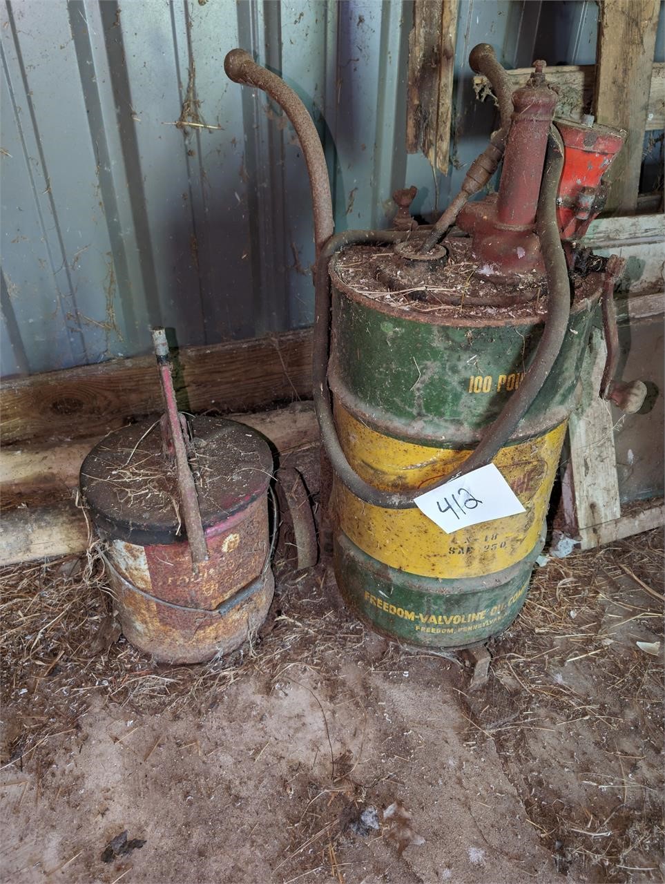 Valvoline Oil Can w/Pump