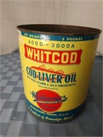 Whitcod liver oil