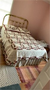 Double Wedding Ring Quilt, Pillow Shams
