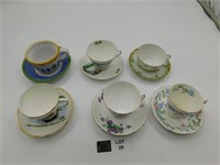 6 TEA CUPS