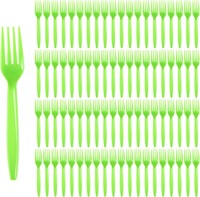 100pc Disposable Plastic Forks