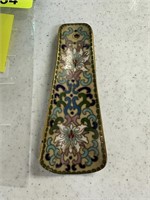 CHINESE CLOISONNE SHOE HORN