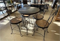 Ice Cream Parlor Table and Chairs