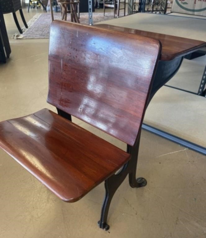 Antique School Desk