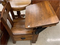 Antique Oak Child’s School Desk
