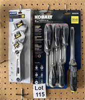 Kobalt Screwdrivers and Wrench Set