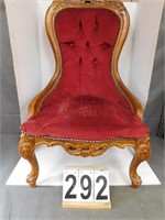 Red Fabric Chair