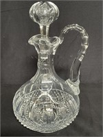Saint Louis crystal decanter made in France, as is