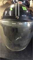 MOTORCYCLE HELMET W/ VISOR SIZE SMALL