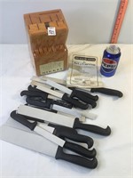 Nikkei Knife Block & Assorted Knives