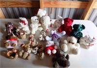 Variety of Stuffed Bears