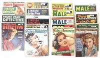 (18pc) 1940's-70's Men’s Magazines