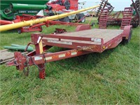 18 + 2' TRAILERMAN BUMPER HITCH TRAILER WITH RAMPS