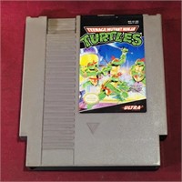 Teenage Mutant Ninja Turtles NES Game Cartridge