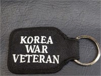Korea war veteran key chain
