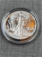 1988 American Silver Eagle in hard case