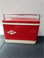 Vintage 1963 Coleman cooler Diamond logo metal