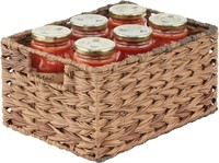 Woven Kitchen Food Organizer Baskets 12x9x6