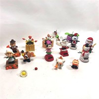 Silly Office Desk Figure Lot - Dancing & Seasonal