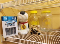 Misc Kitchen Items & Pet Treat Jar