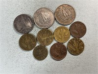 Coins from Italy, WW II era