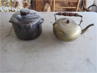 Tea pot & bean pot