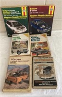 Various Auto Repair Manuals