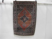 Vtg Persian Rug/ Prayer Rug 33"x 50" See Info