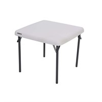 Kids' 24 in. W Square Almond Folding Table