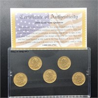 GOLD EDITION QUARTER SET