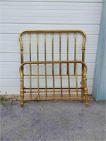 Brass Looking Headboard/Footboard