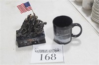 Marines Statue & Mug