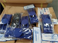 3 Boxes Whiteboard Erasers - Blue