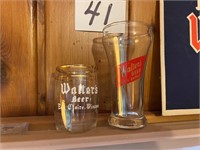 VINTAGE WALTERS BEER GLASSES