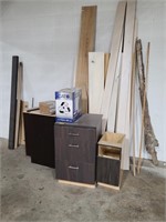 Cabinets and Misc Wood Pieces