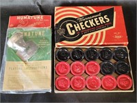 VTG Hum-A-Tune Nose Flute & Checkers